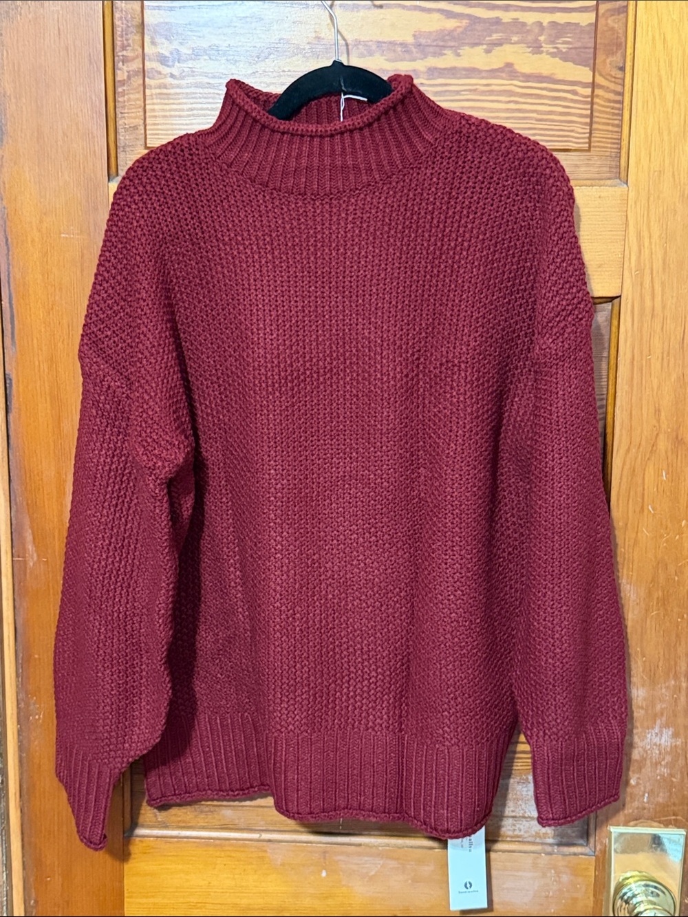 NWT Saodimallsu Sweater Size XL Oversized Drop Shoulder